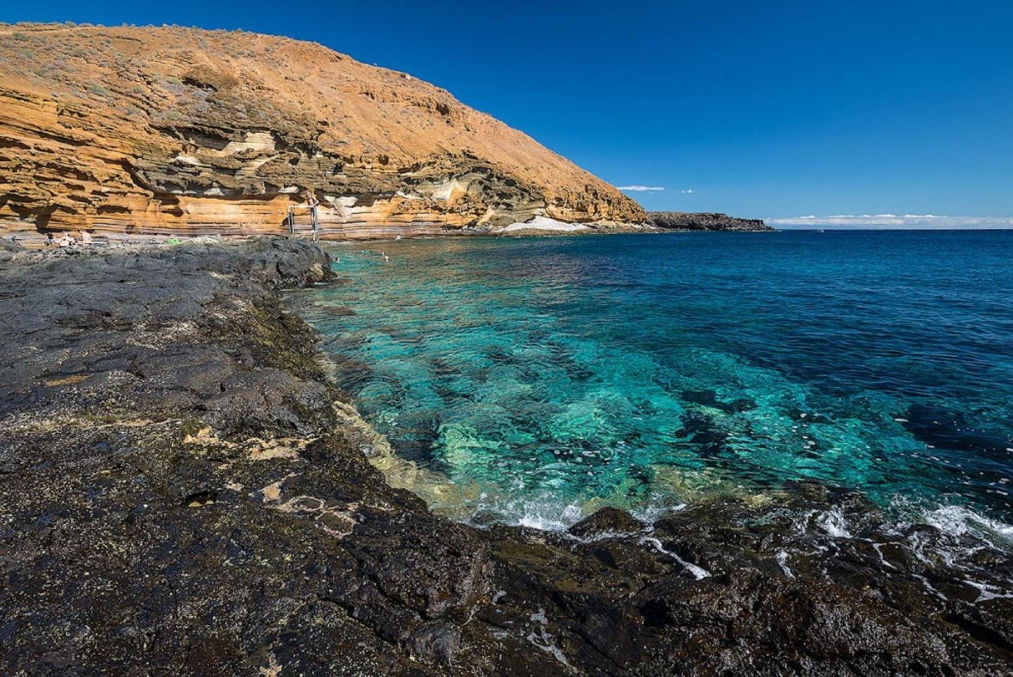 Encantador Estudio Con Terraza Privada Y Espectaculares Vistas Al Mar En Costa Del Silencio, Cerca De Los Cristianos Екстер'єр фото